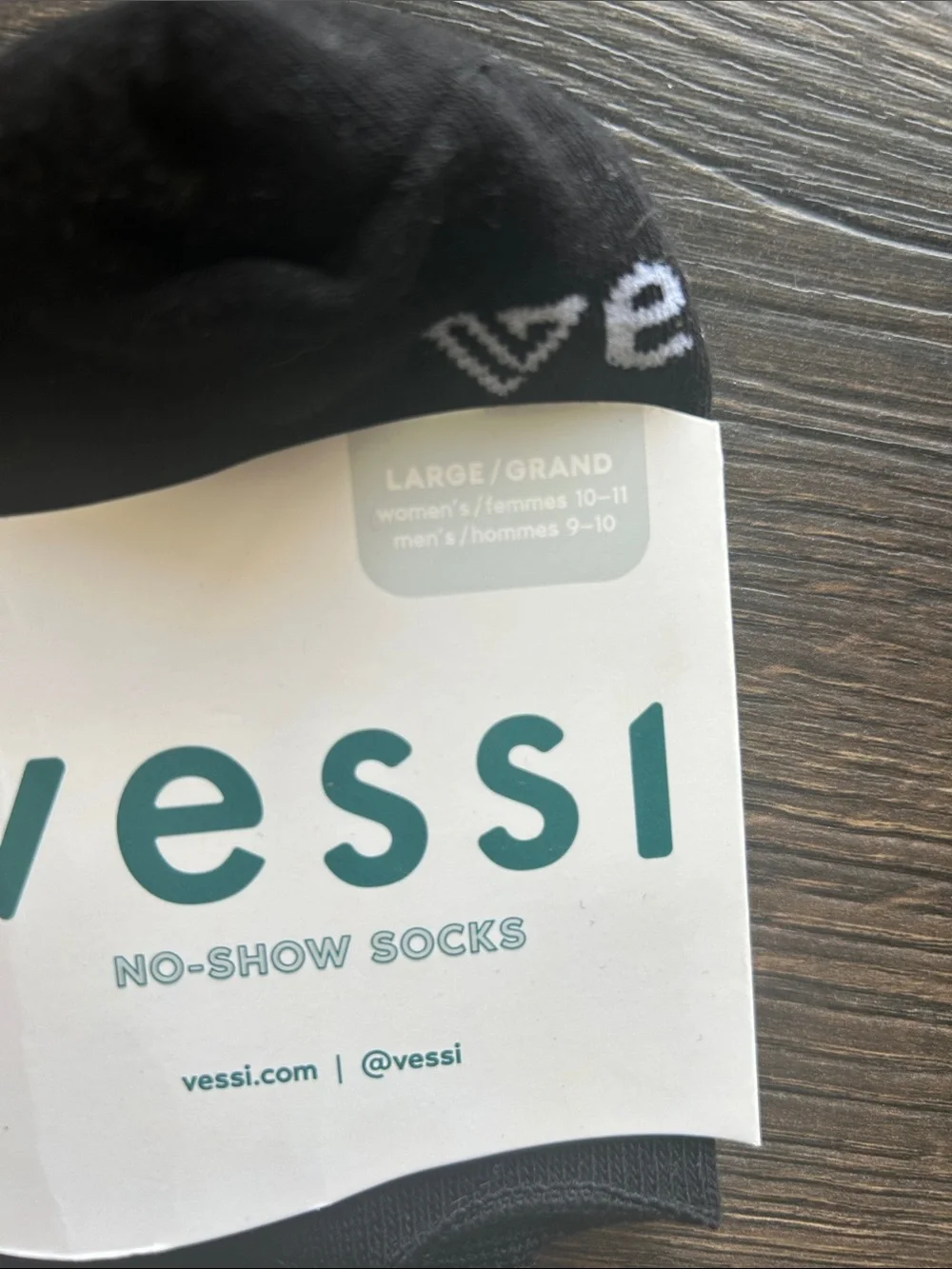 Vessi No-Show Socks - Black - Large